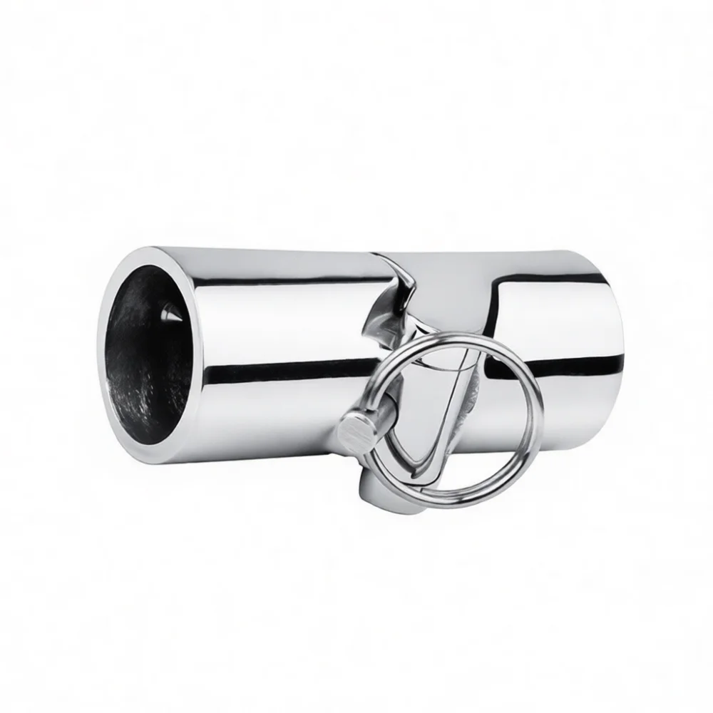 22mm Pipe Union Connector 316 Stainless Steel Marine Hardware Boat Fitting Yacht Plumbing Joint Polished Robust Tool