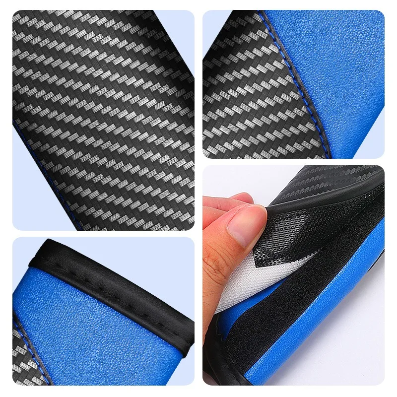 2 قطعة أحزمة مقعد السيارة من ألياف الكربون وملحقات السيارة لـ Jetour Chery Dashing X-1 Plus DTC IDM X70 X70plus X70m X90plus X95pro #2