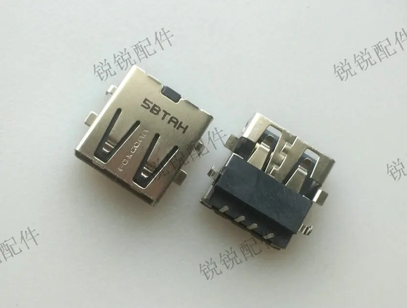 

For notebook computer USB2.0 interface female seat mobile power USB 4P plug-in female seat data charging port