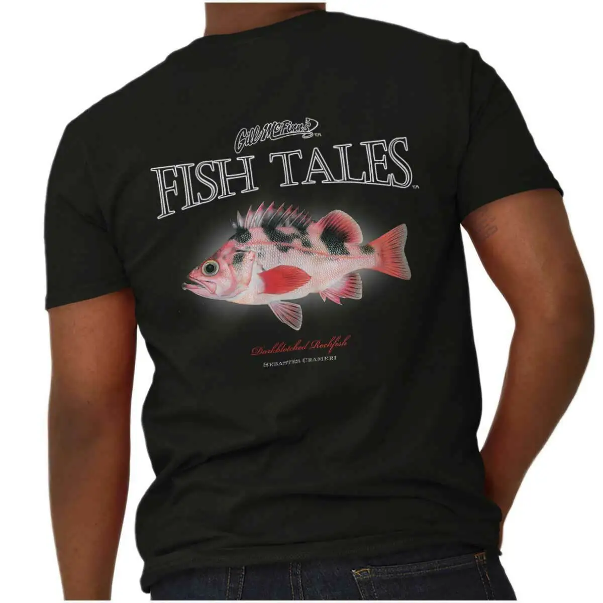 

Darkblotched Rockfish Fishing Fisherman Angler Gift T-Shirt. Summer Cotton O-Neck Short Sleeve Mens T Shirt New S-3XL