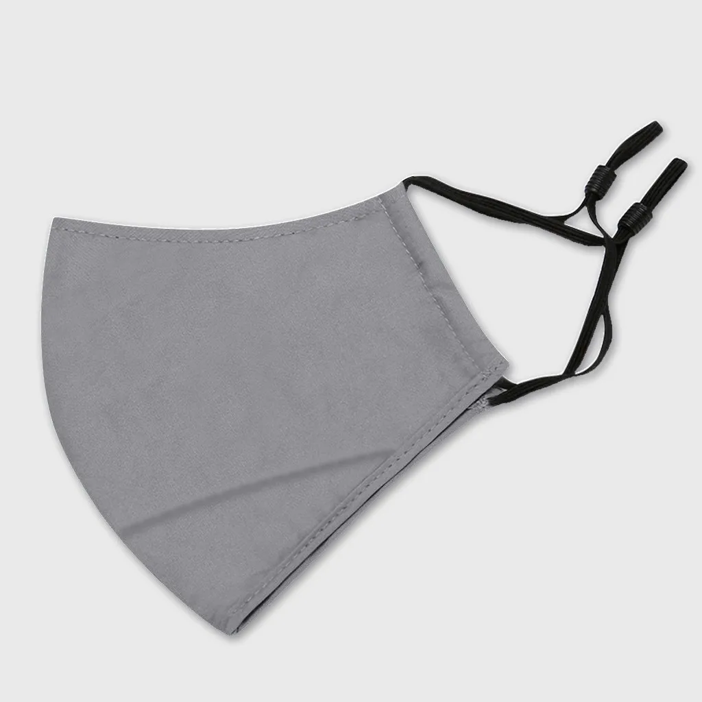 قناع وجه قطني للجنسين، قناع حلقة أذن مرن قابل لإعادة الاستخدام يحمي المواد الضارة، ملوثات الغبار والضباب الدخاني، ملحقات مريحة #5