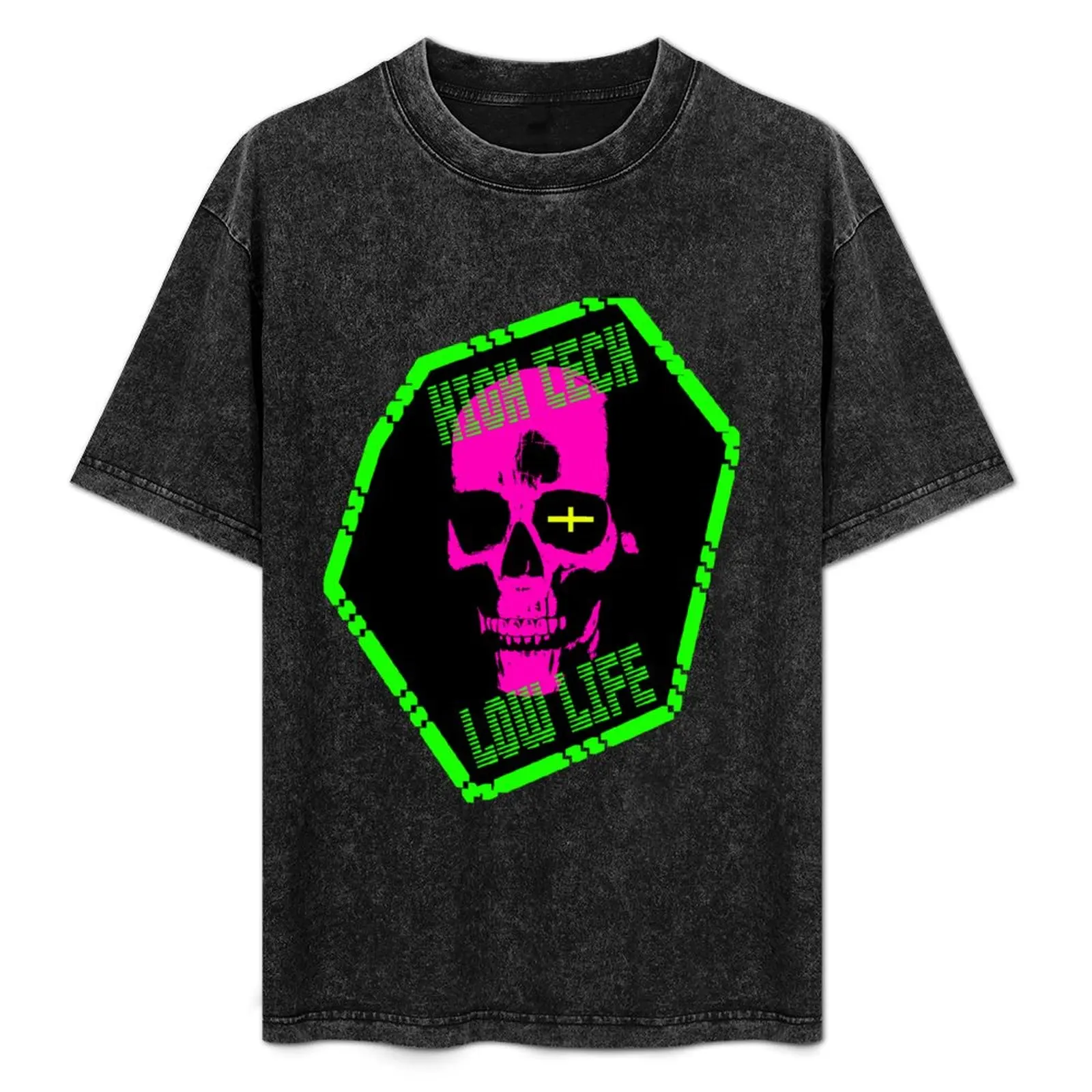 

Cyberpunk: High Tech. Low Life. T-Shirt hippie clothes anime figures topping luxury clothes men
