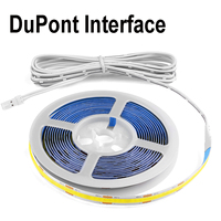 DC12V LED Strip Lights COB Lamp with DuPont Connector Suitable for Centralized  power supply Kitchen Cabinet Layered Lighting
