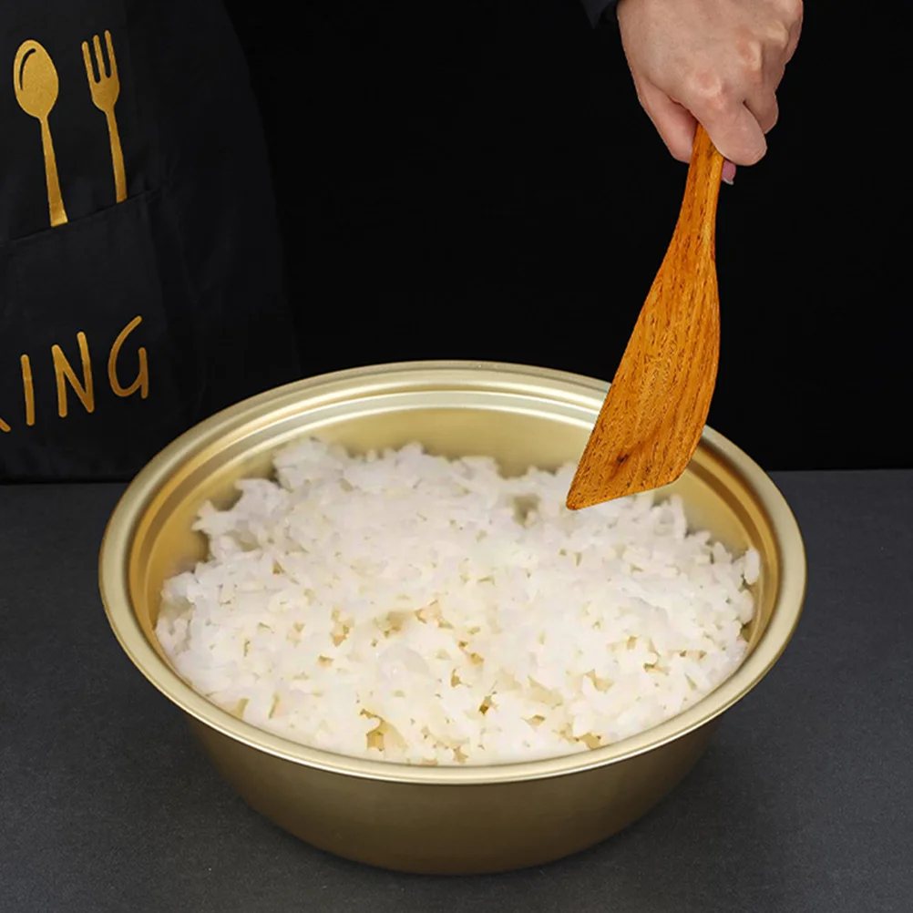 

Aluminium Soup Basin Multi-Functional Storage Bowl Fruit Vegetable Mixing Easy Clean Thickened Kitchenware Food Container