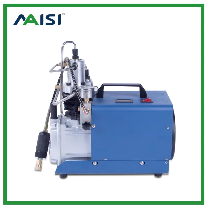 

Auto-Stop 300BAR 30MPA 4500PSI воздушный насос высокого давления электрический воздушный компрессор для пневматического дайвинга с аквалангом 220 В