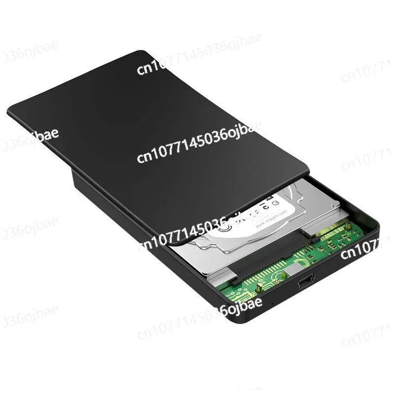 2.5-Inch Plastic Shell USB3.0 Hard Disk Box, Notebook Computer Serial Port Mechanical Solid State Mobile Hard Disk Box