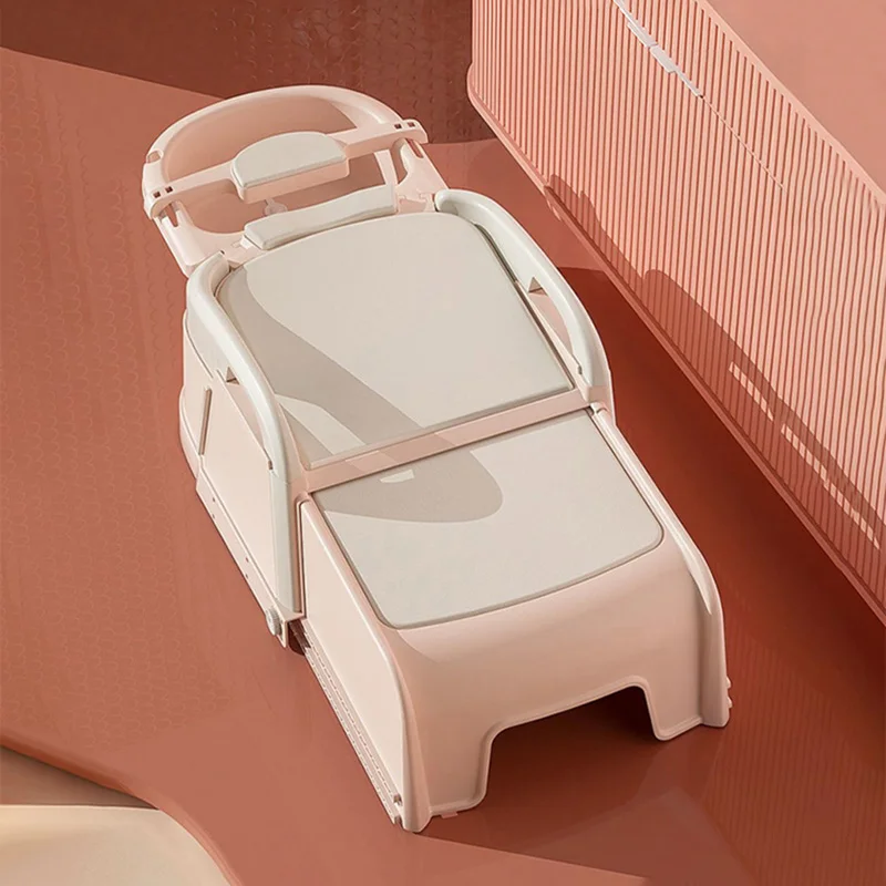 

Прикроватный стул для шампуня, растягивающаяся детская расческа, инструмент для беременных женщин, бытовой складной стул для шампуня для детей и взрослых