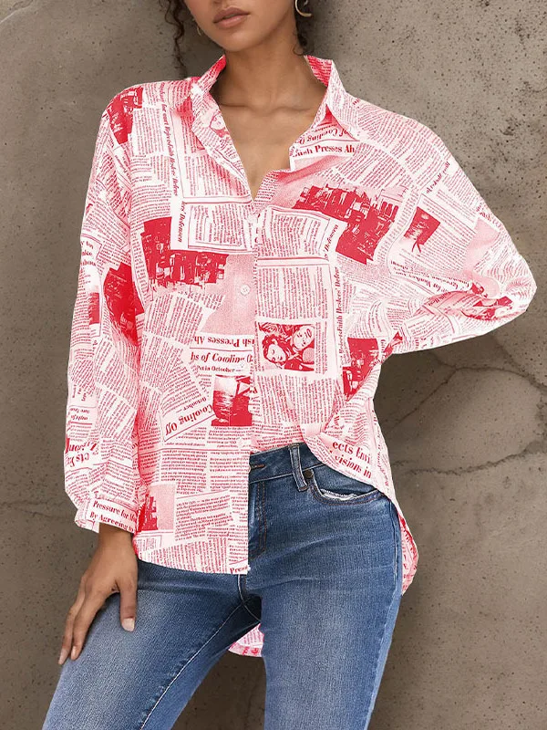 カジュアルなゆったりとした女性用シャツ、スタンドカラー、シングルボタンデザイン、夏のファション、ロングスリーブ、レギュラーフィット、レディーストップス