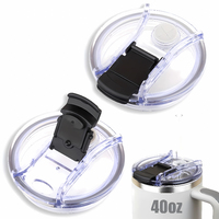 1pc Leak-proof Lid For 40oz Tumbler Cup, Spill Proof Tumbler Covers, Replacement Cover For Stanley Cup Accessory