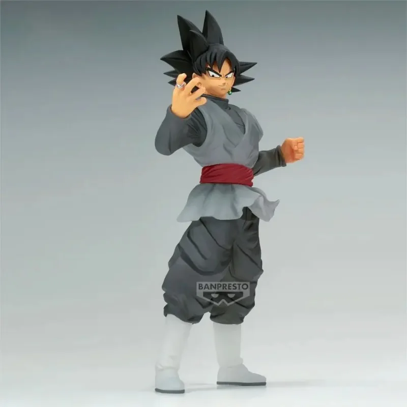 Bandai Original Banpresto Anime Dragon Ball CLEARISE Goku Black PVC Action Figure Model Collectible Toys Gifts