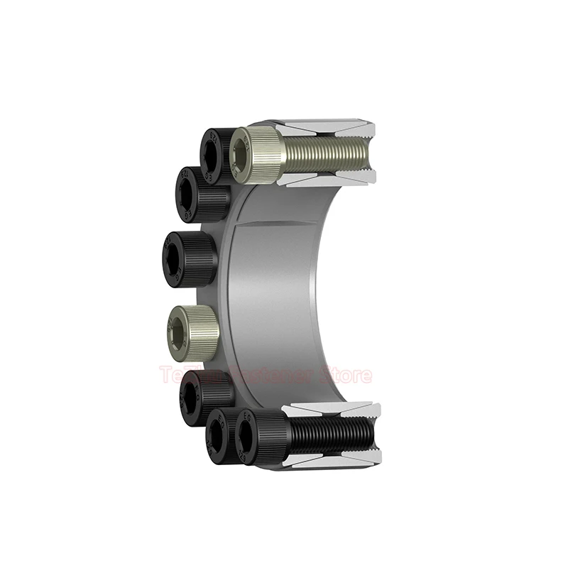 1pcs Z2 Keyless Bushing Connection Tension Shaft Locking Assembly Device Expansion Sleeve Coupling Diaphragm Disk ID 17-95mm