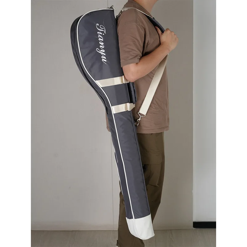 Golf Club Bag Fabric 5-8 Clubs Portable Durable Lightweight Foldable Soft Case