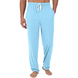 Men'S Exclusive Casual Pants Men'S Knitted Solid Color Casual Pants With Pockets Fashionable Sports Pants Home Pajamas 기모바지
