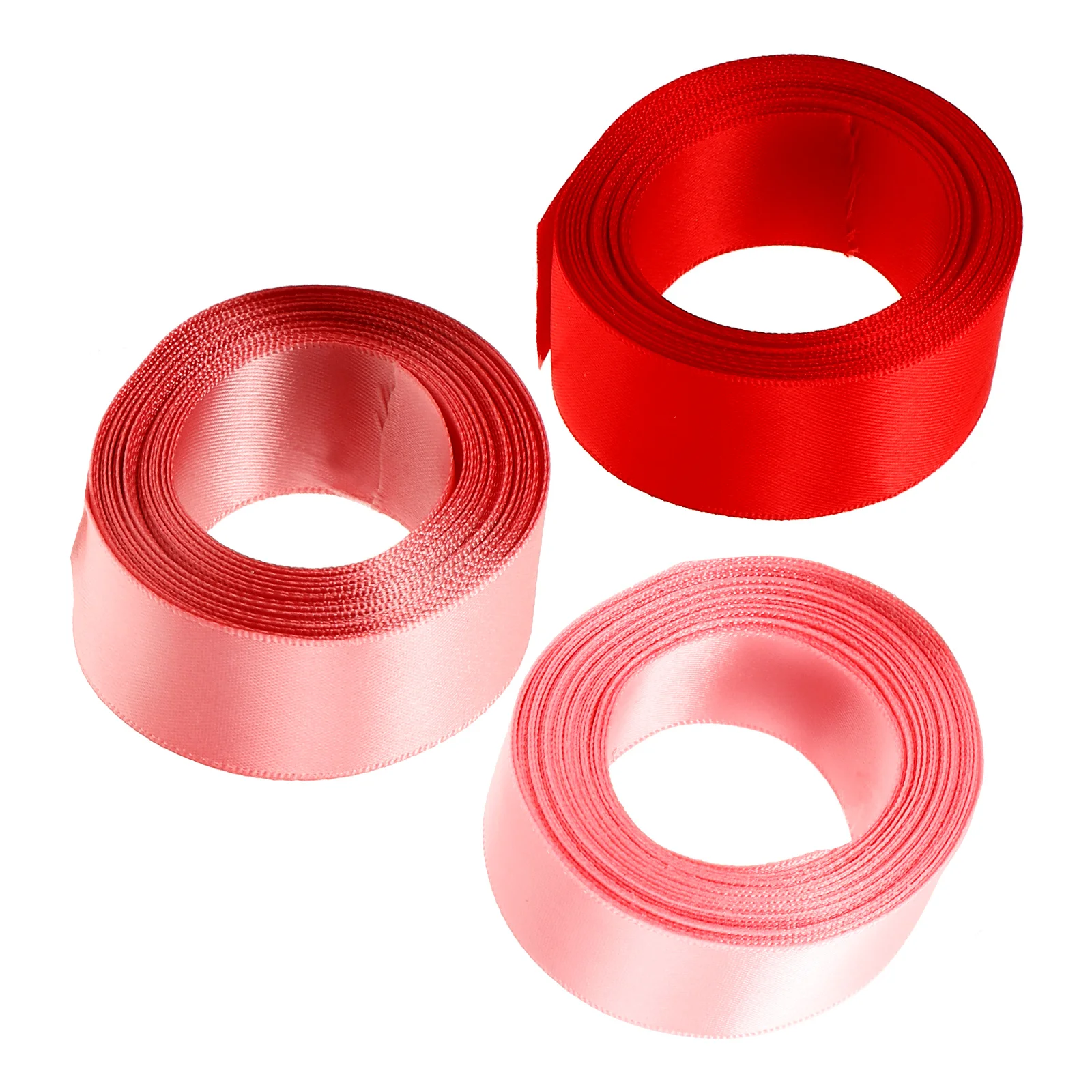 

3 Rolls Wrapping Polyester Gift Packaging Crafts Party Home Decoration Cuttable Sewing Ribbon Bows Present Packaging