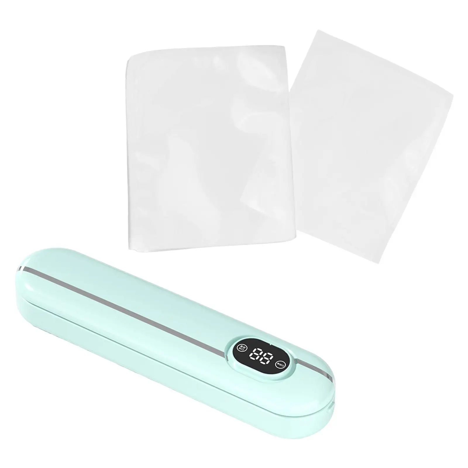 US Plug Food Packer Lightweight Household Vacuum Sealing Machine Vacuum Packer VAC Packing for Kitchen Home Vegetables Meat Nuts