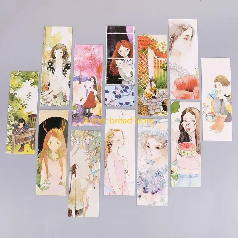 W89c 30pcs Bookmarks bookmarks notes papier