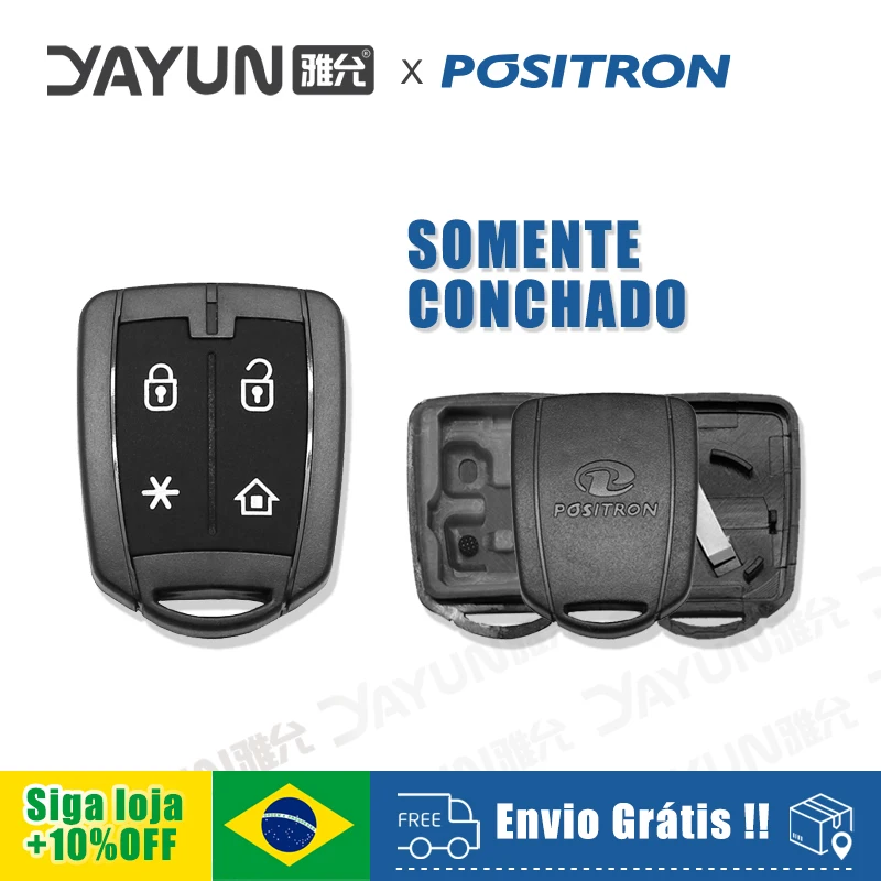 YAYUN Remote Control Ex Fx Px Series PST Alarm Automotivo New and Old Flex Line  293 300 330 360 Shell Only For Brazil Positron