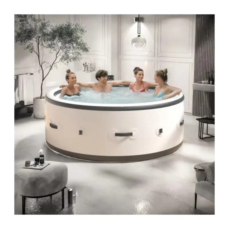 

STLF Long Life Air Jet Hot Tub Portable Inflatable Hot Tubs Air Jet Massage Outdoor Spa Hot Tub