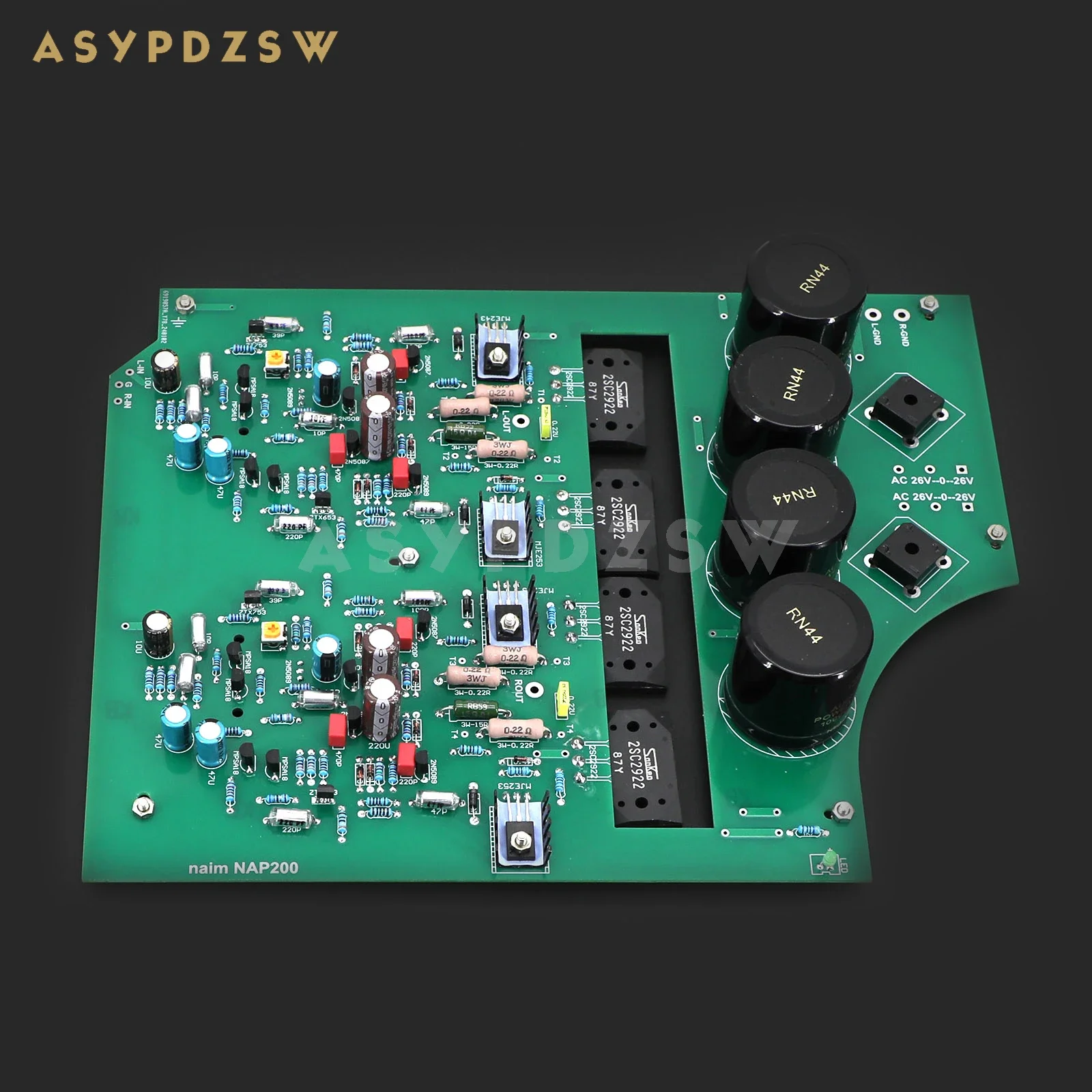 Stereo NAP200 Power amplifier DIY Kit/Finished board Base on UK NAIM Black Box