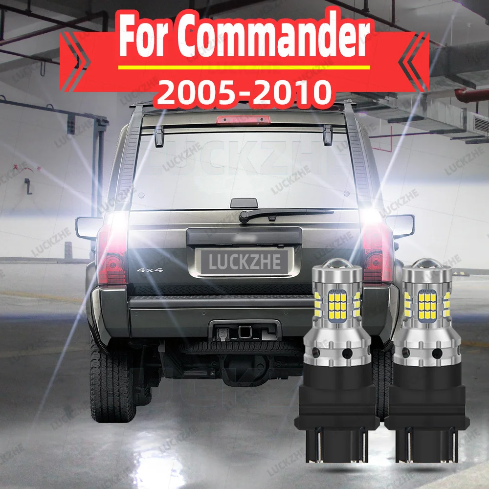 2pcs Led Reverse Light For Jeep Commander XK XH 2005 2006 2007 2008 2009 2010 Backup Back Up Lamp