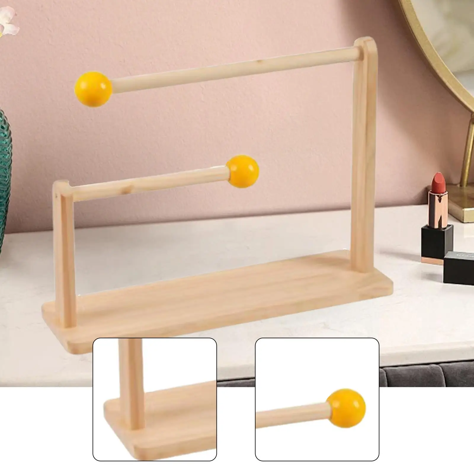 

Hair Rope Jewelry Display Stand Multipurpose Bracelet Earring Organizer