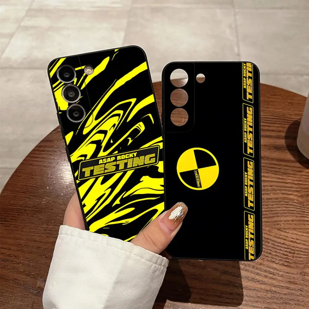 Asap Rocky Rapper TESTING Phone Case For S23 Fe Samsung S24 Ultra S22 S20 S21 Plus Galaxy A54 A34 A24 A53 Note 20 Back Cover