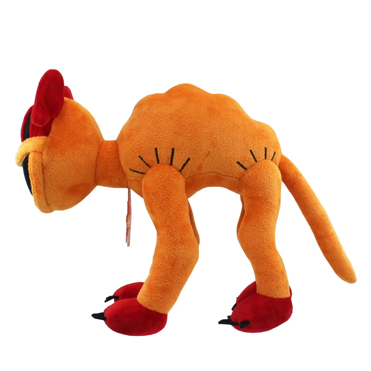 Animaux en peluche pour enfants, poupées en peluche mignonnes, chien violet à grande bouche, animal doux, cadeaux d'anniversaire