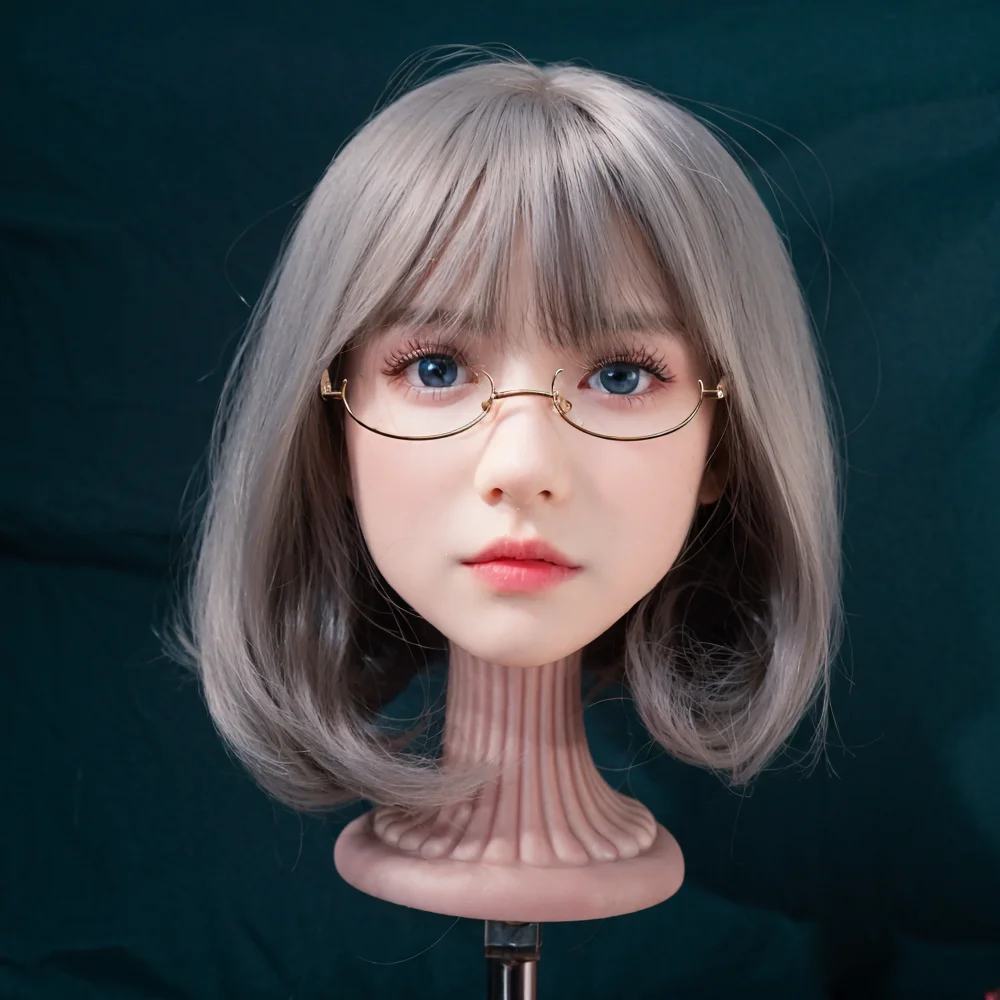 1:1 성인 규모의 TPE 인형, 단일 머리, TPE 소재, 예술적 화장, 남성용 성인 장난감, 여성 머리 모방