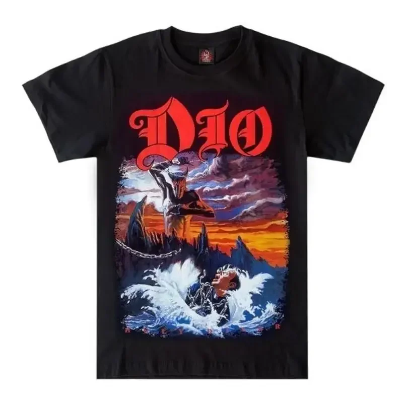 Dio T Shirt Holy Diver Vintage Metal Rock Legend Cover S 5XL
