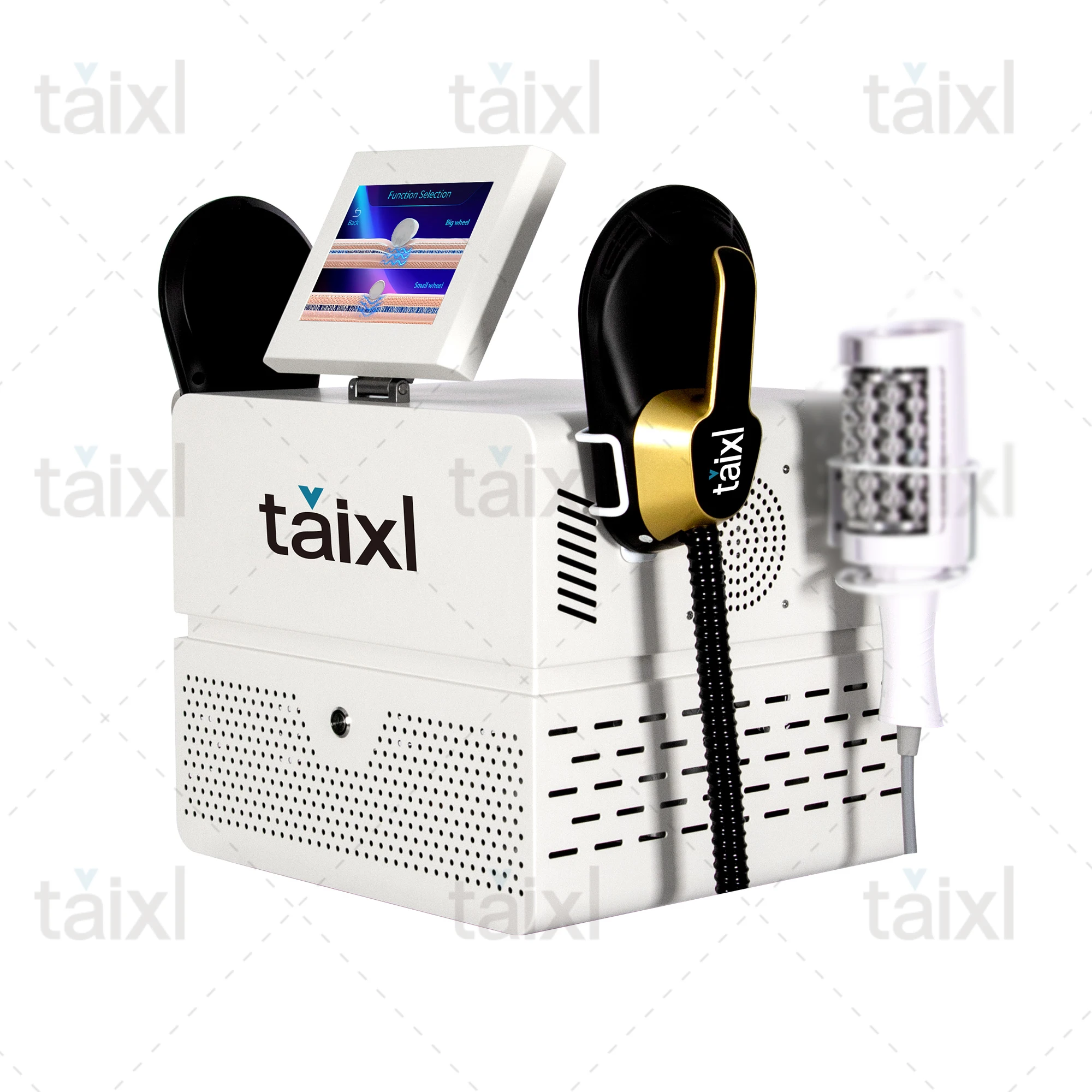 جديد 200 هرتز EMS الأسطوانة التخسيس تخفيض السيلوليت الداخلية الكرة الأسطوانة 360 درجة الأشعة تحت الحمراء فراغ الأسطوانة تدليك جهاز تجميل برو