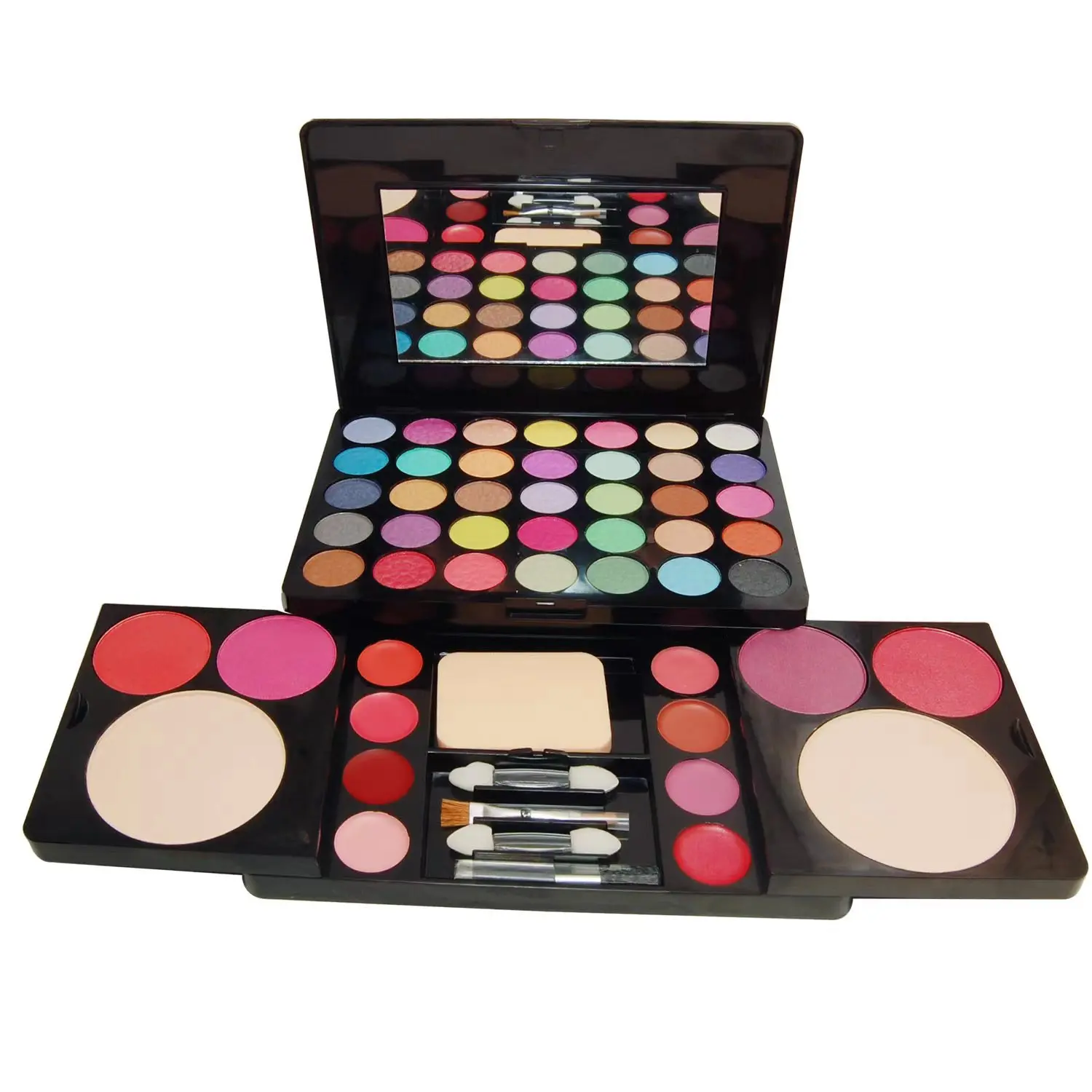 Miss Women Gifts Kit per trucco tutto in uno Set completo Ombretto Lucidalabbra Fard Rossetto Correttore Pennello Specchio Tintura Sopracciglio Make Up