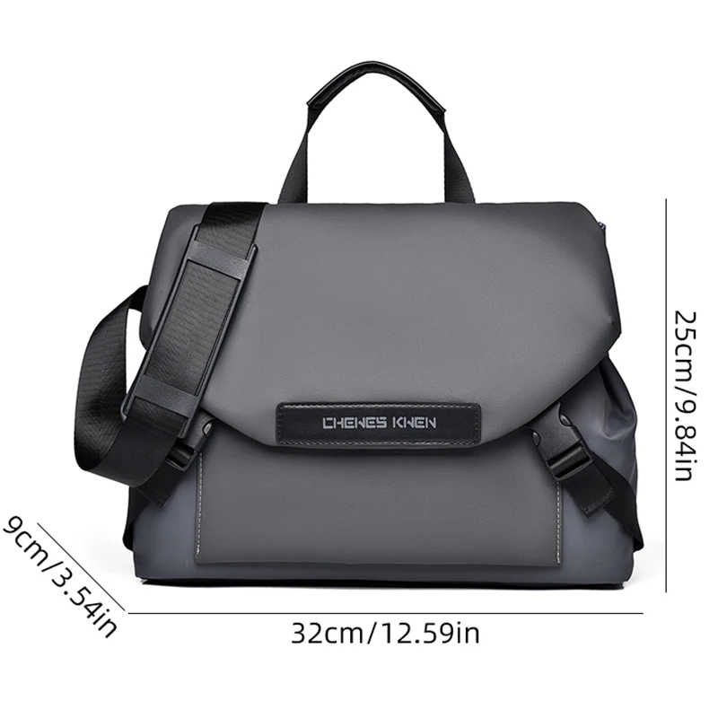Men Business Crossbody Bags Casual Commuter Bag Large Capacity Sports Shoulder Pack Multifunctional Outdoor Travel Daypack