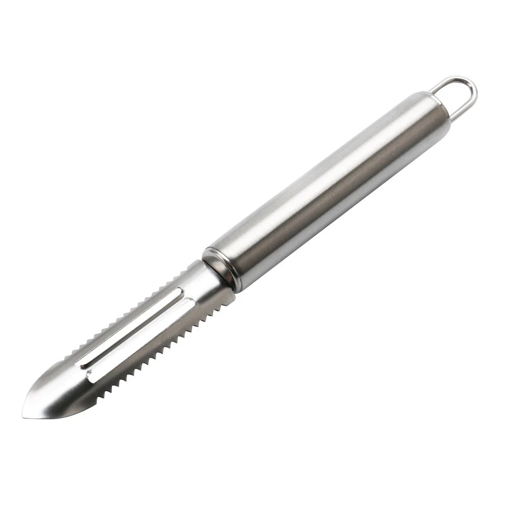 

Stainless Steel Fish Scale Shaver Fast Scales Removal Non Slip Ergonomic Case No Mess Easy Grip For All Fish