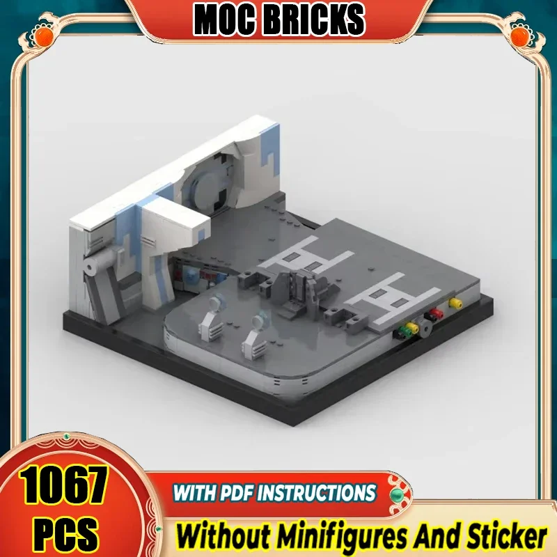 

Star movie Model Moc Building Bricks Military Command Center Technology Modular Blocks Gifts Christmas Toys DIY Sets Assembly