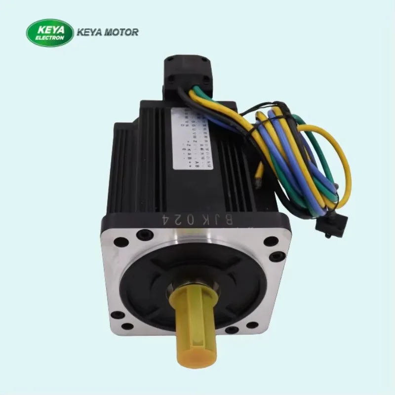 BLDC Servo Motor 48V 3kW IP55  9.5N.m Incremental/Absolute Encoder 2500ppr CNC Servo Motor and Controller