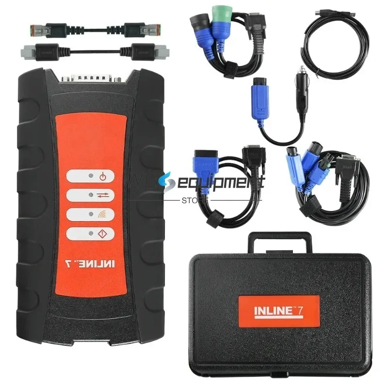 For Cummins INLINE 7 Data Link Adapter Truck Diagnostic Tool Insite 8.7 Software