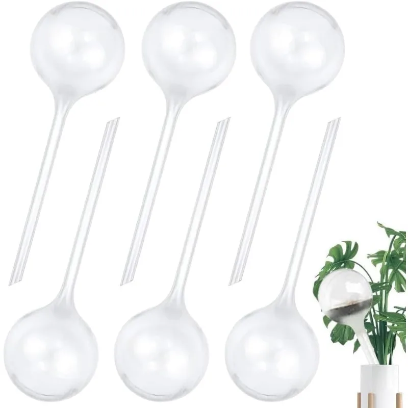 

6 PCS Automatic Plant Watering Bulbs Self Watering Globe Balls Water Device Drip Irrigation System for Garden Flower Plants