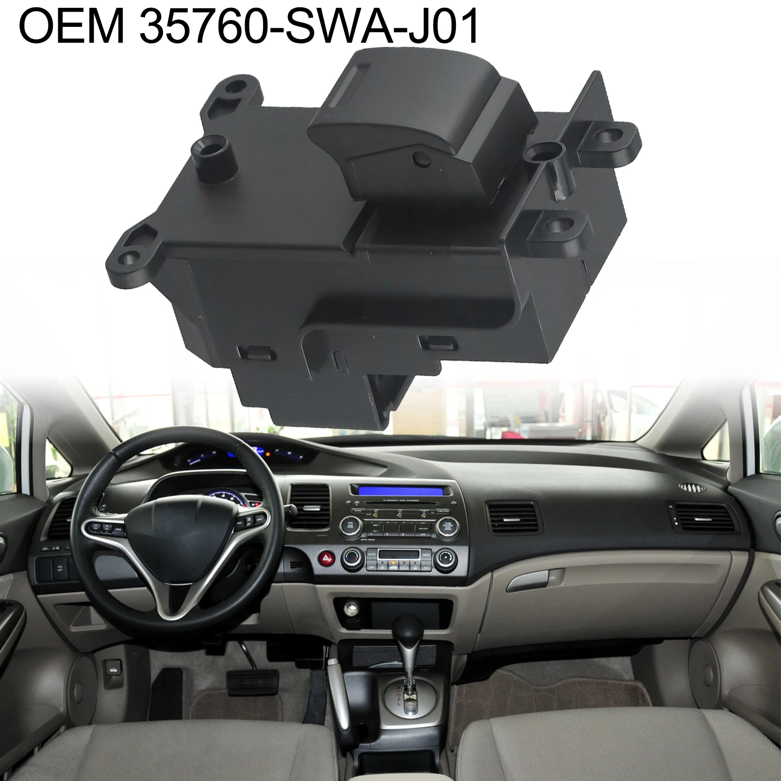 Window Switch Front Rear Passenger Side Fit For Honda For CRV For CR-V 2007-11 35760-SWA-J01 Wear Parts