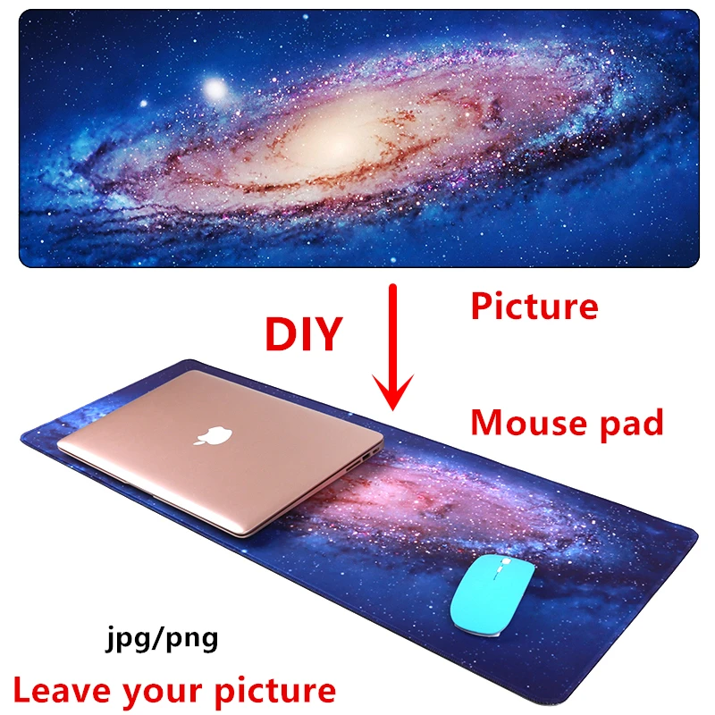 Large DIY Mouse Pad Anime Gaming Rubber Mouse Mats Custom PC Gamer Mousepad Design Customized Personalized Desk Mat 90x40