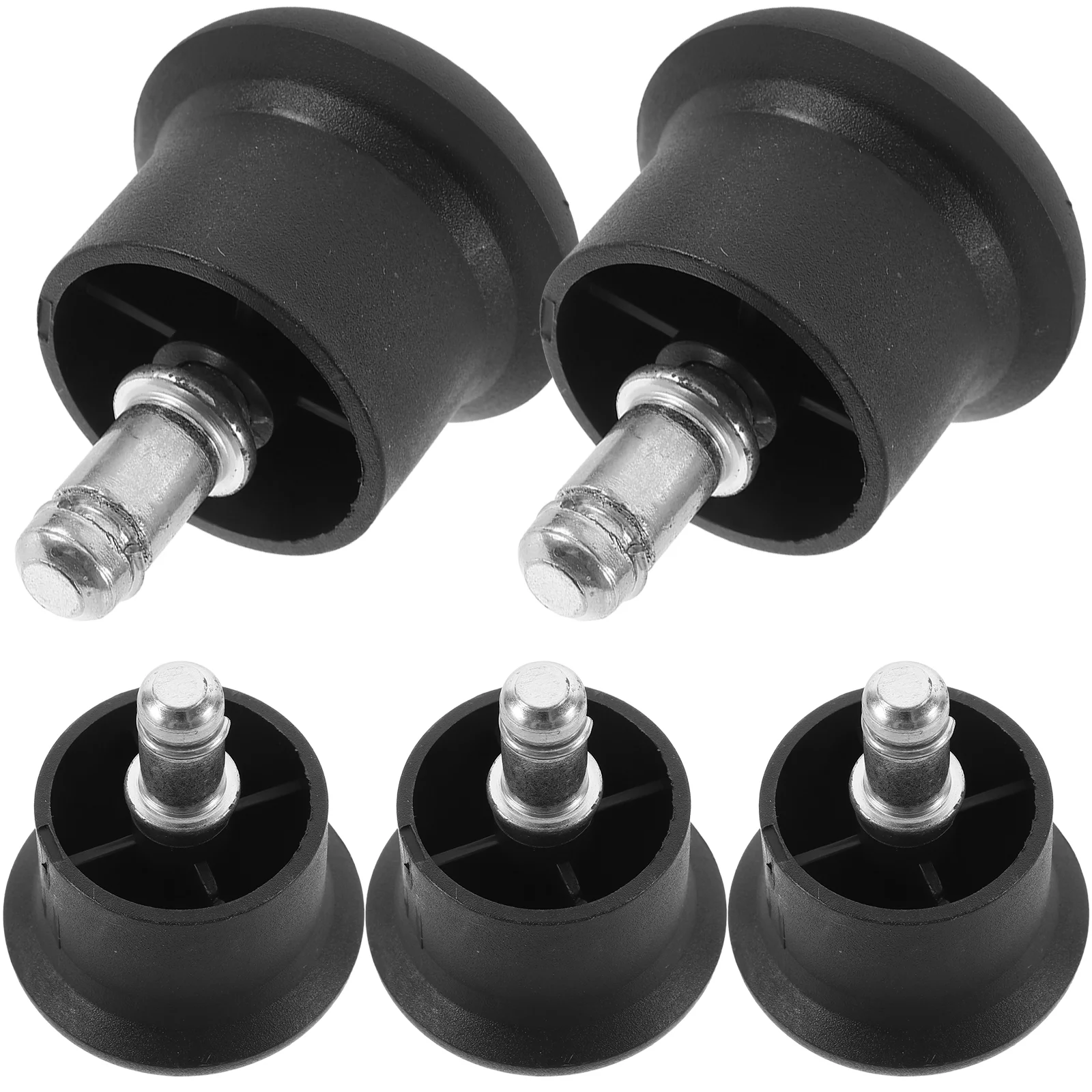 

5 Pcs Chairs Castors for Office Swivel Casters Accessories Glide Furniture Floor Gliders