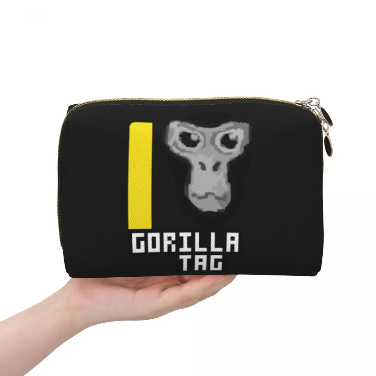 

Gorilla Tag Обезьяна Женская косметичка Дорожный органайзер для макияжа Чехол для хранения туалетных принадлежностей Dopp Kit Case