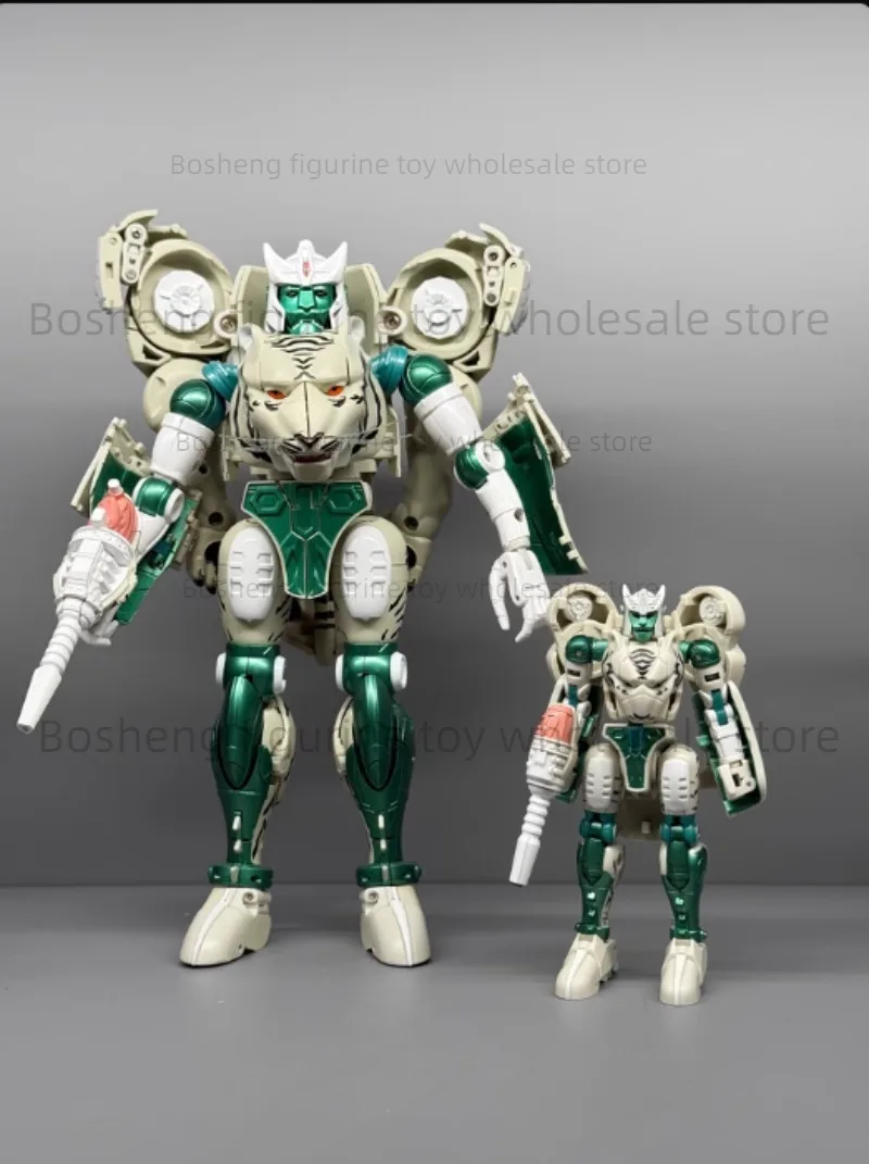 

[В НАЛИЧИИ СЕЙ с бонусом] Трансформированные игрушки ROBOT T0YS BW RT-04 RT04 Tigatron ZHOU HU Beast Wars Фигурка