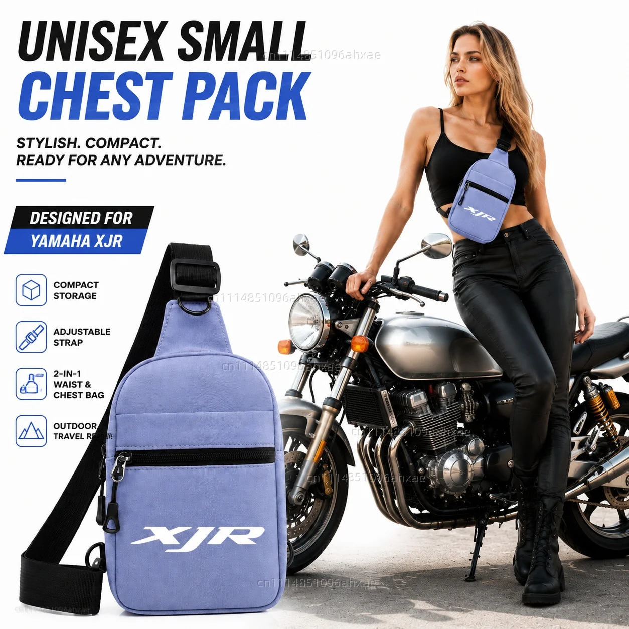 Motorcycle 2In1 Multi-functional Waist Bag Chest Bag Outdoor Travel Bag Phone Pouch For YAMAHA XJR1200 XJR1300 XJR 1200 1300