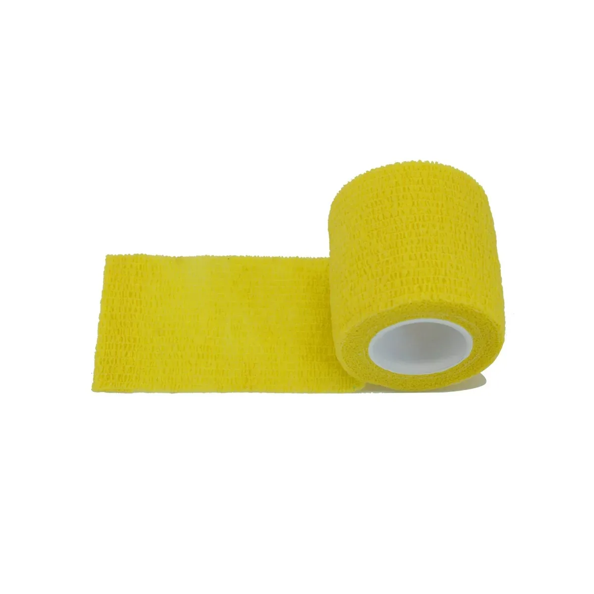 Yellow Sport Self Adhesive Elastic Bandage Wrap Tape Elastoplast For Knee Support Pads Finger Ankle Palm