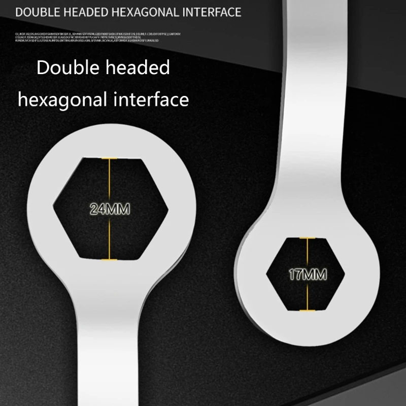 Universal Wrench Self-tightening Adjustable Glasses Wrench Board Double-head Spanner Hand Tools for Factory 517A
