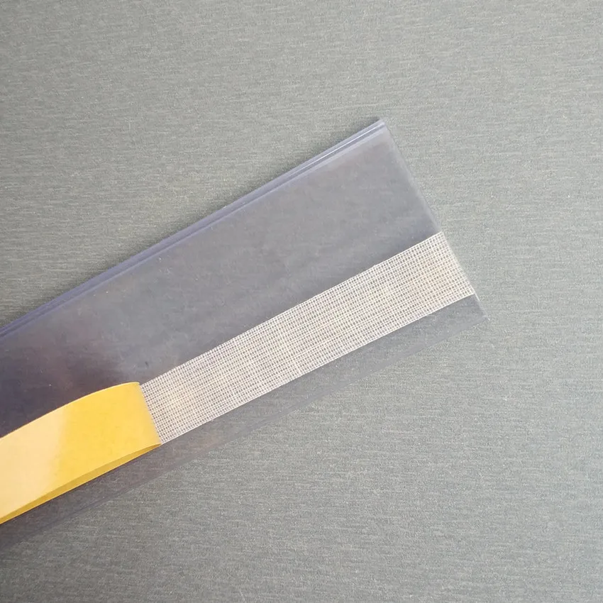 H9cm Long Plastic Price Shelf Talker Merchandise Data Strip PVC Clip Holder Sign Label Display Adhesive Tape 1Pack