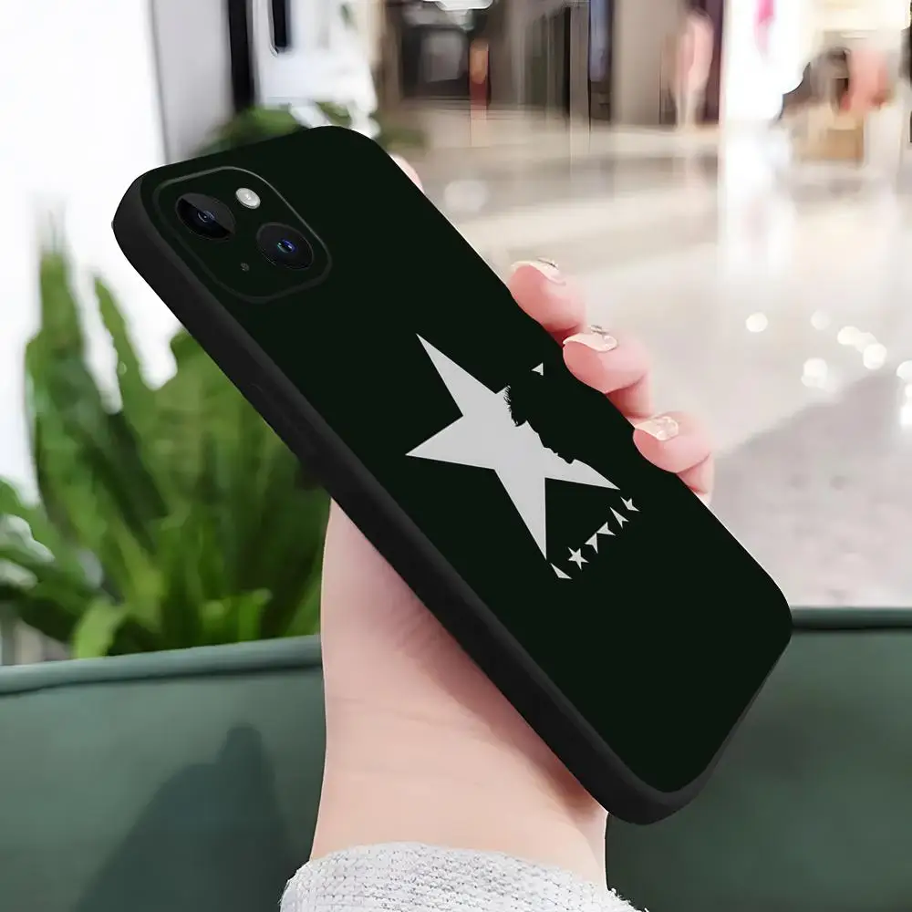 David Singer Bowie Phone Case For IPhone 17 15 16 13 Pro Max 14 12 11 Air Xr X 8 7 6 Plus Luxury Back Cover