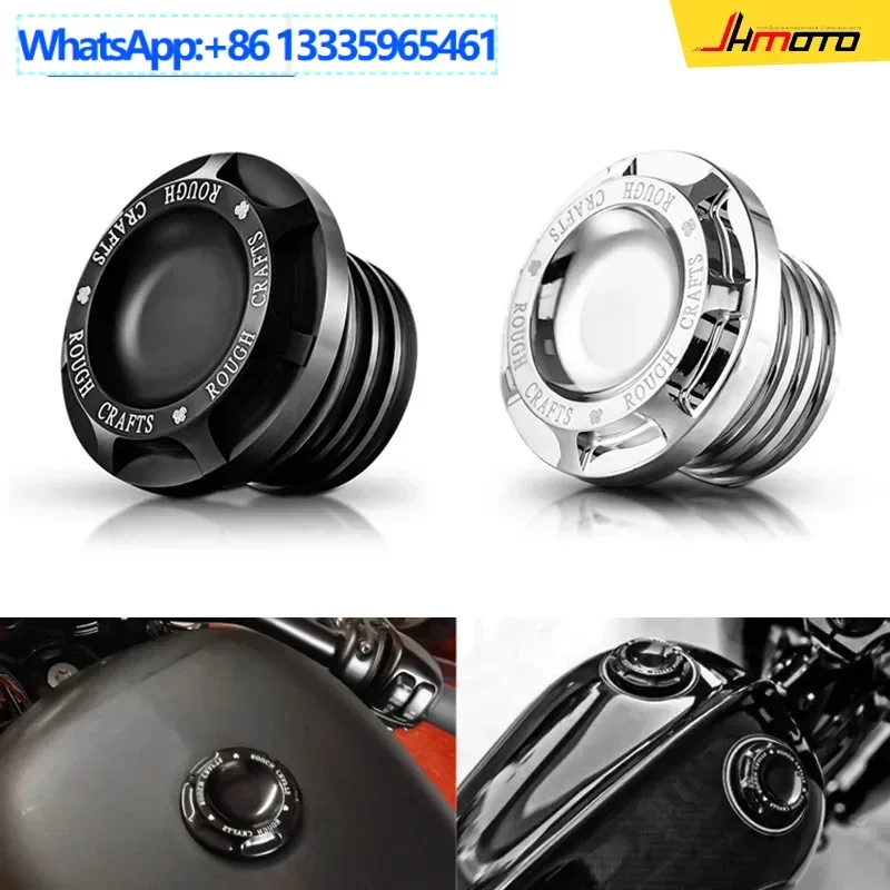 

10PCS motorcycle modified fuel tank cover XL1200 X48 883 plum blossom RC fuel cover fuel tank switch