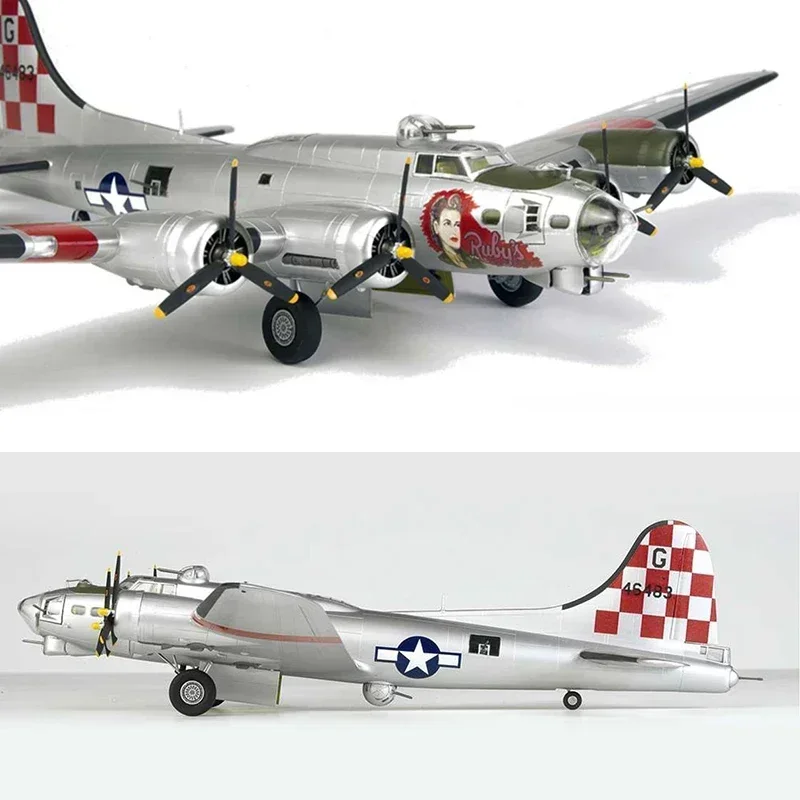 Academy 1/72 modelo de ensamblaje 12414 B-17G Bombardero "Airborne Fortress" -Kit de modelo de avión