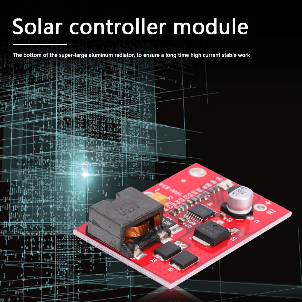 MPPT Solar Panel Regulator Controller 3 Series Lithium Battery Charging Module